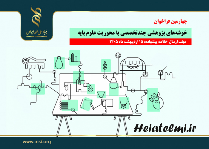 حمایت بنیاد ملی علم از تشکیل خوشههای پژوهشی چندتخصصی با محوریت علوم پایه