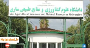 فراخوان جذب استاد حق التدریس دانشگاه علوم کشاورزی و منابع طبیعی ساری ۱۴۰۵